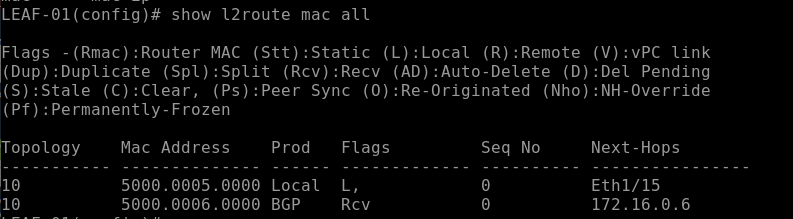 show-l2route-mac-all-LEAF-01